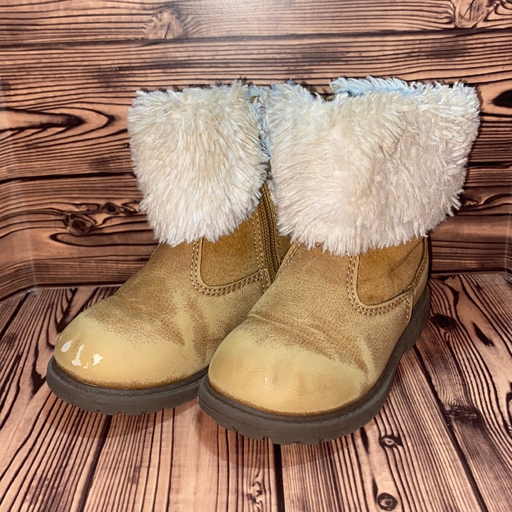 Little Girls Osh Kosh Bgosh boots Sz 7